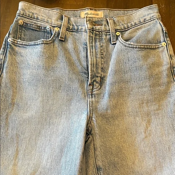 Madewell The Perfect Vintage Crop Jean in Sudbury Wash 26 - Picture 7 of 9